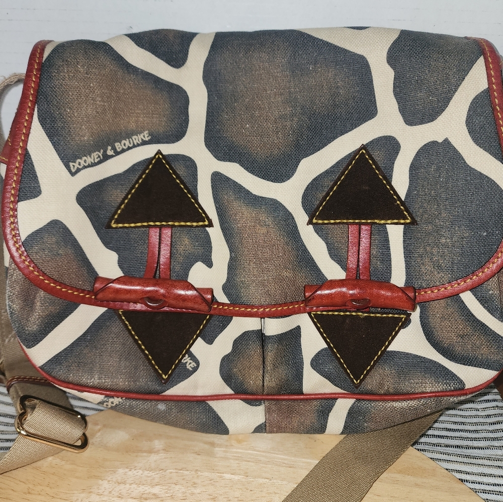 Dooney & Bourke Serengeti Giraffe Print Bag